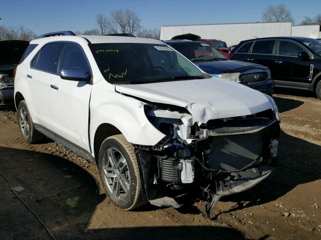 2GNALDEK4H1501851 - 2017 CHEVROLET EQUINOX PR WHITE photo 1