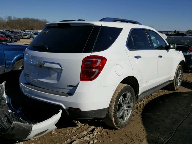 2GNALDEK4H1501851 - 2017 CHEVROLET EQUINOX PR WHITE photo 4