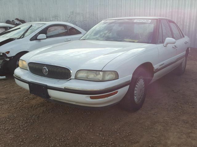 1G4HP52K3VH482106 - 1997 BUICK LESABRE CU WHITE photo 2