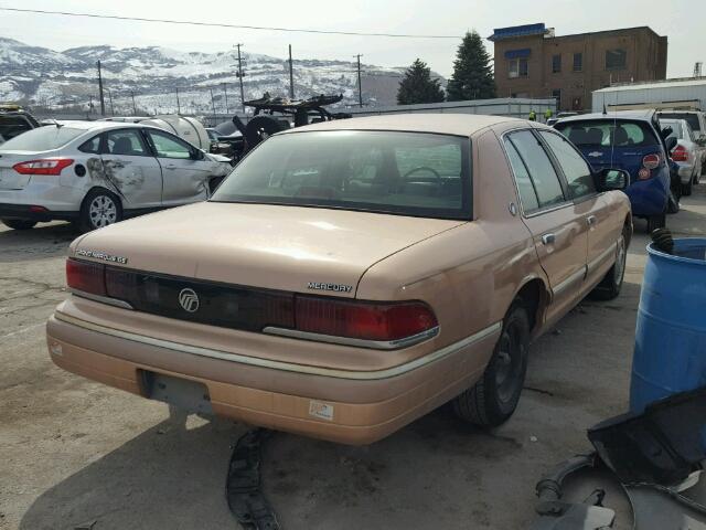 2MELM74W9RX652931 - 1994 MERCURY GRAND MARQ BROWN photo 4