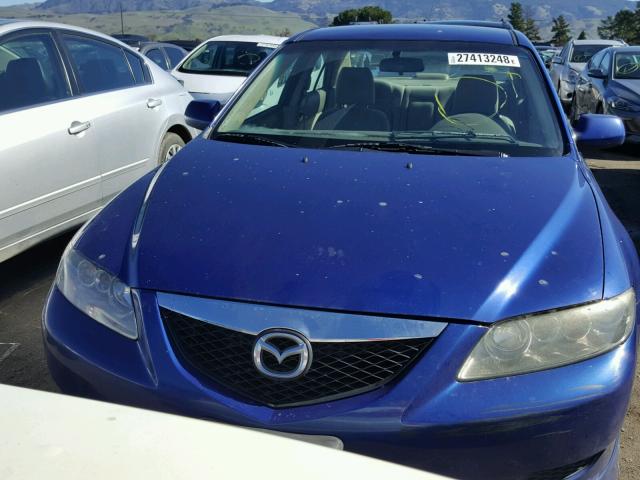 1YVFP80C445N43661 - 2004 MAZDA 6 I BLUE photo 9