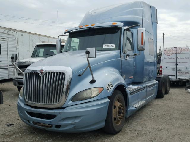 3HSCUAPR7AN217881 - 2010 INTERNATIONAL PROSTAR PR BLUE photo 2