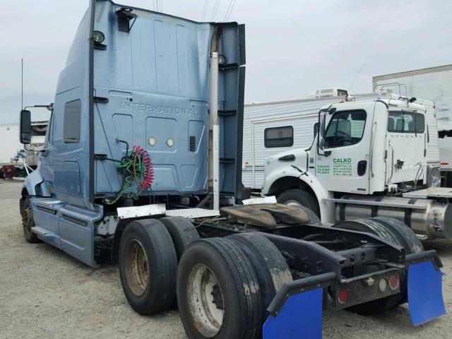 3HSCUAPR7AN217881 - 2010 INTERNATIONAL PROSTAR PR BLUE photo 3