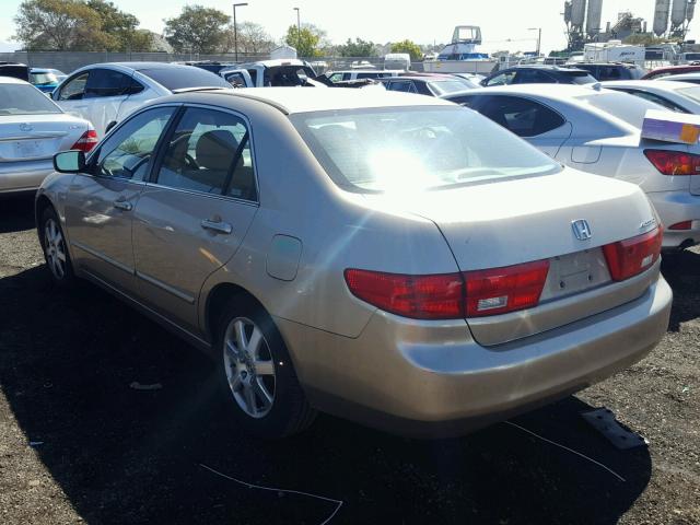 1HGCM56715A048208 - 2005 HONDA ACCORD EX GOLD photo 3