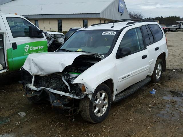 1GKDT13S652383406 - 2005 GMC ENVOY WHITE photo 2