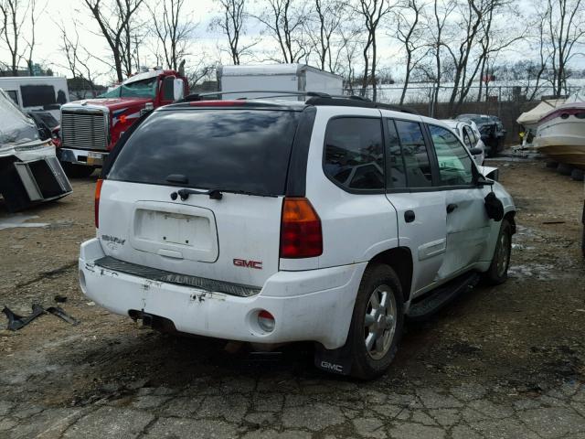 1GKDT13S652383406 - 2005 GMC ENVOY WHITE photo 4