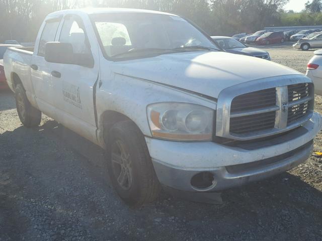 1D7HA18N56J195530 - 2006 DODGE RAM 1500 S WHITE photo 1