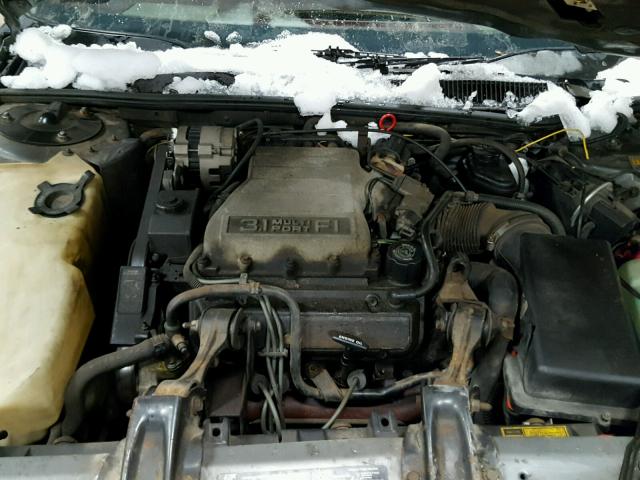 2G1WL54T7N1152168 - 1992 CHEVROLET LUMINA GRAY photo 7