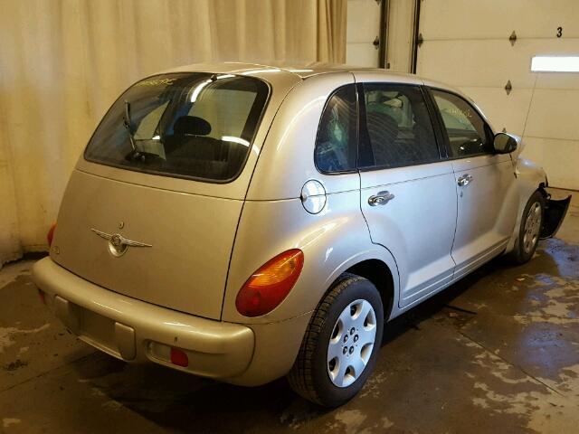 3C4FY48B35T545524 - 2005 CHRYSLER PT CRUISER GOLD photo 4