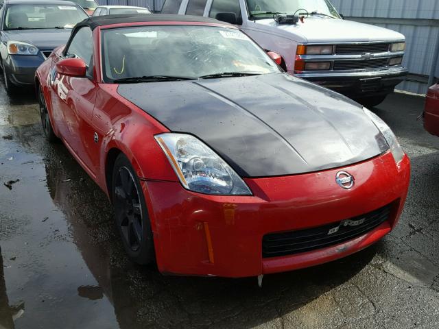 JN1AZ36D54T110264 - 2004 NISSAN 350Z ROADS RED photo 1