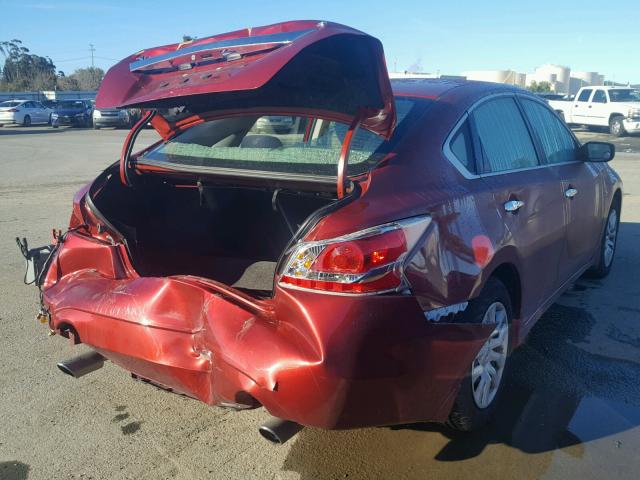 1N4AL3APXFC264624 - 2015 NISSAN ALTIMA 2.5 RED photo 4