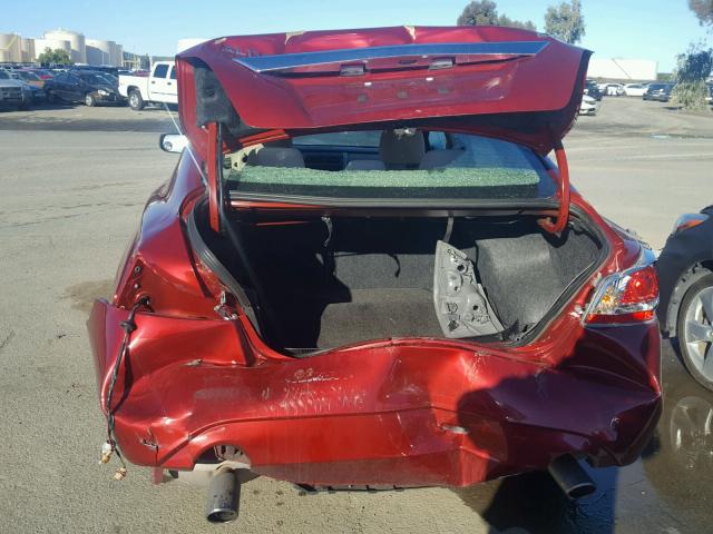 1N4AL3APXFC264624 - 2015 NISSAN ALTIMA 2.5 RED photo 9