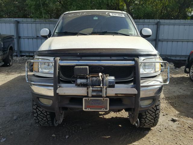 1FTRX18L53NA72018 - 2003 FORD F150 WHITE photo 9