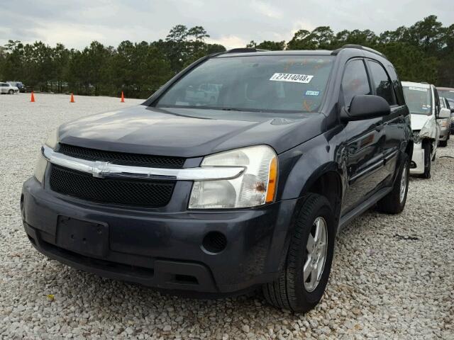 2CNDL13F896250777 - 2009 CHEVROLET EQUINOX LS CHARCOAL photo 2