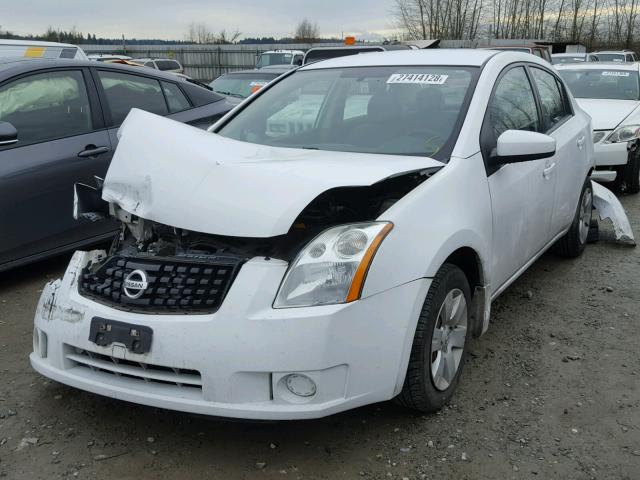 3N1AB61E49L691029 - 2009 NISSAN SENTRA 2.0 WHITE photo 2