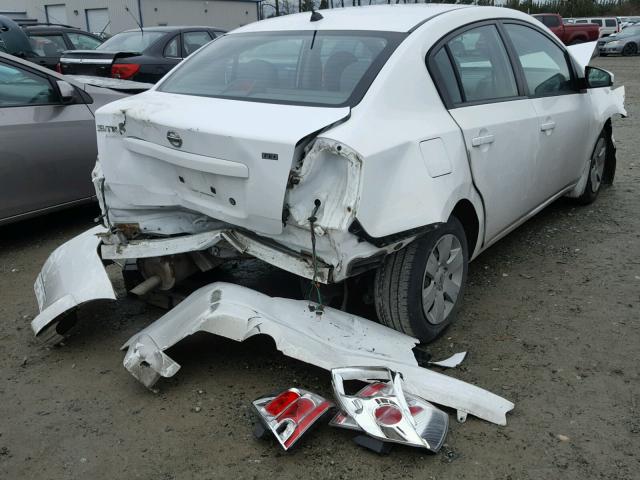 3N1AB61E49L691029 - 2009 NISSAN SENTRA 2.0 WHITE photo 4