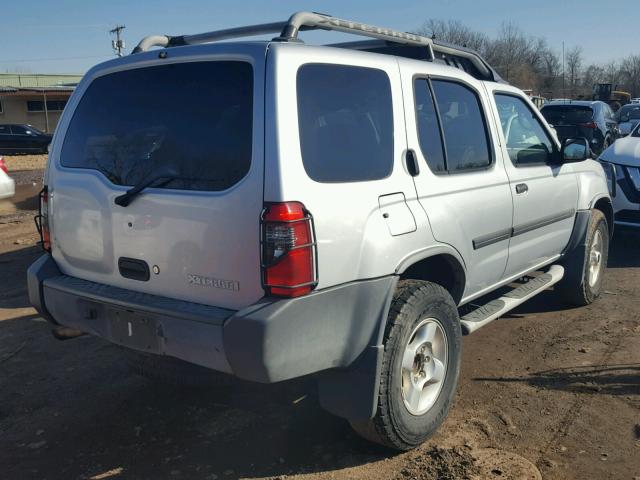 5N1ED28Y53C639697 - 2003 NISSAN XTERRA XE SILVER photo 4