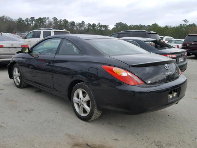 4T1CA30P84U021584 - 2004 TOYOTA CAMRY SOLA BLACK photo 3