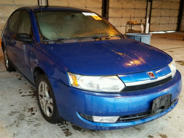 1G8AK52F34Z167333 - 2004 SATURN ION LEVEL BLUE photo 1