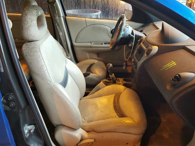 1G8AK52F34Z167333 - 2004 SATURN ION LEVEL 蓝色 照片 5