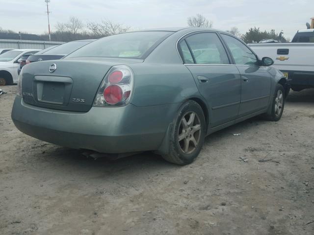 1N4AL11D05N417203 - 2005 NISSAN ALTIMA S GREEN photo 4