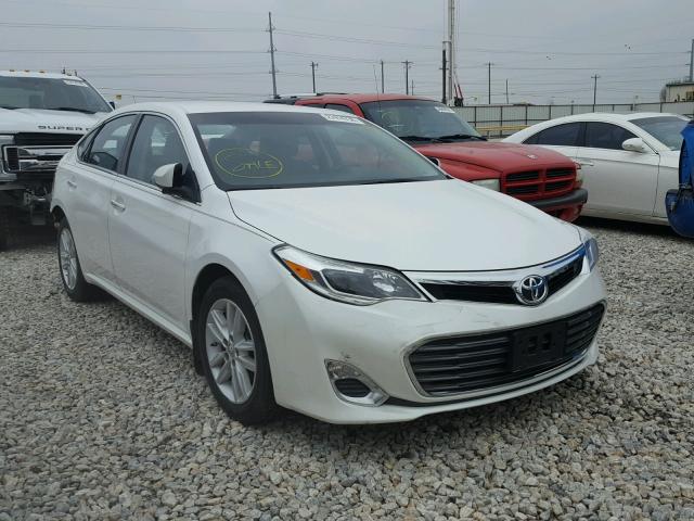 4T1BK1EB4FU138012 - 2015 TOYOTA AVALON XLE WHITE photo 1