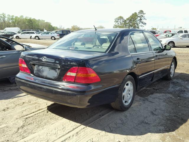 JTHBN30F710030290 - 2001 LEXUS LS 430 BLUE photo 4