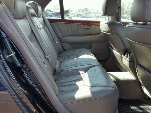 JTHBN30F710030290 - 2001 LEXUS LS 430 BLUE photo 6