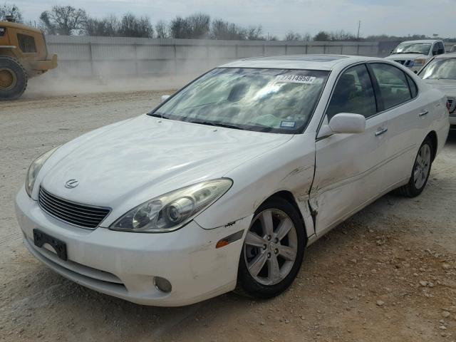 JTHBA30G965157850 - 2006 LEXUS ES 330 WHITE photo 2