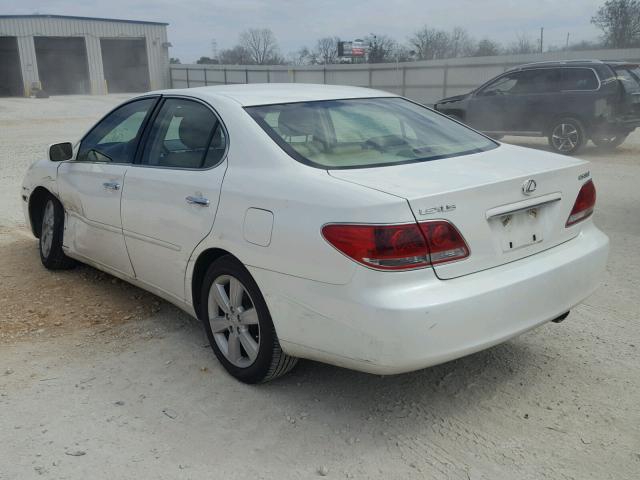 JTHBA30G965157850 - 2006 LEXUS ES 330 WHITE photo 3