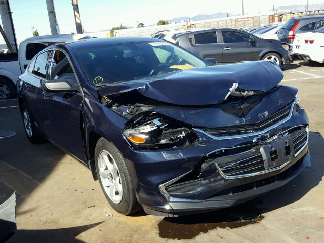 1G1ZB5ST8HF166595 - 2017 CHEVROLET MALIBU LS ლურჯი ფოტო 1