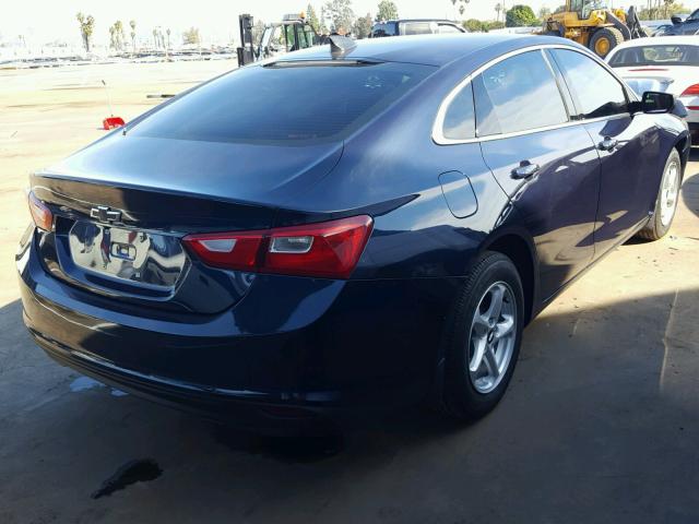 1G1ZB5ST8HF166595 - 2017 CHEVROLET MALIBU LS ლურჯი ფოტო 4