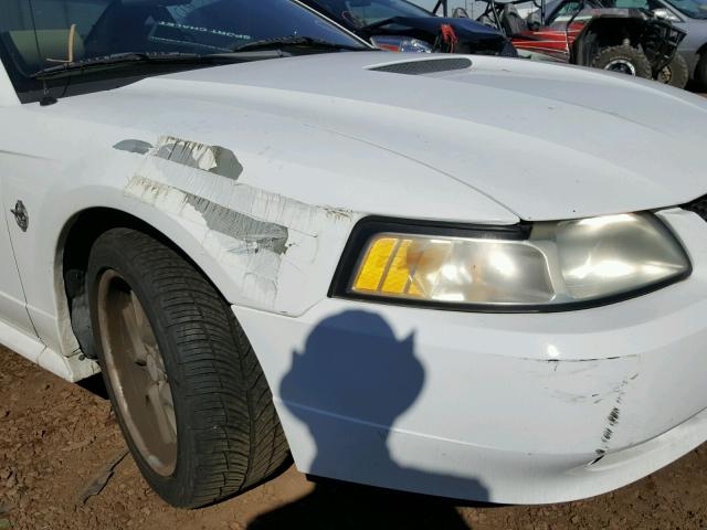 1FAFP4045XF234583 - 1999 FORD MUSTANG WHITE photo 9