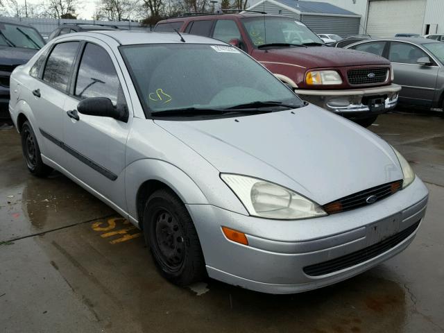 1FAFP33P22W244187 - 2002 FORD FOCUS LX SILVER photo 1