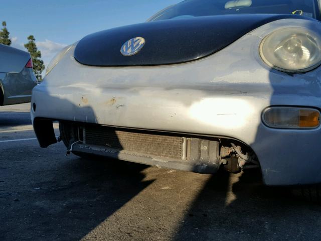 3VWCC21C3YM444827 - 2000 VOLKSWAGEN NEW BEETLE 银色 照片 9
