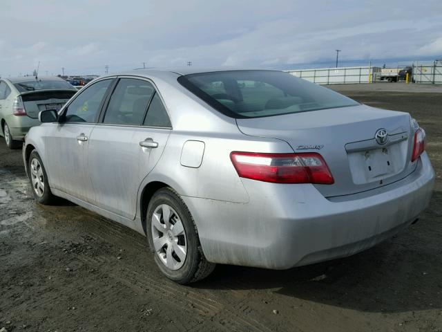 4T1BE46K27U157456 - 2007 TOYOTA CAMRY NEW SILVER photo 3