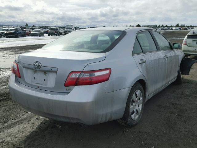 4T1BE46K27U157456 - 2007 TOYOTA CAMRY NEW SILVER photo 4