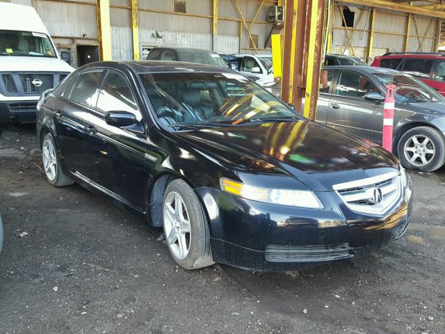 19UUA66265A081566 - 2005 ACURA TL BLACK photo 1