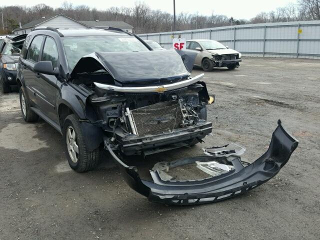 2CNDL23F866155489 - 2006 CHEVROLET EQUINOX LS BLACK photo 1