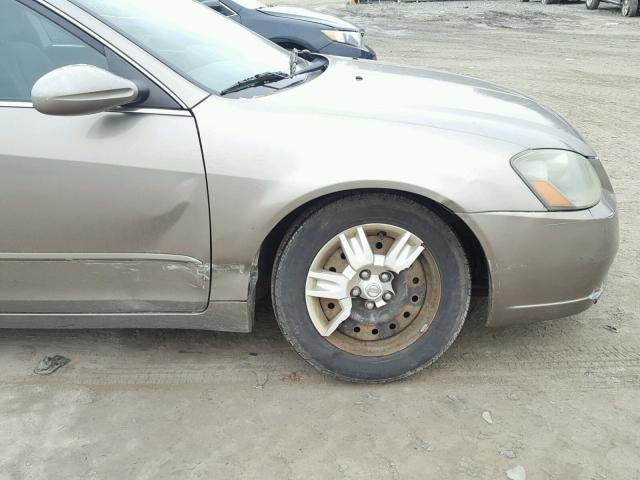 1N4AL11D75N428540 - 2005 NISSAN ALTIMA S BROWN photo 9