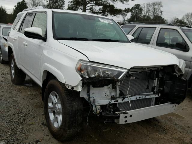 JTEZU5JR3G5125816 - 2016 TOYOTA 4RUNNER SR WHITE photo 1