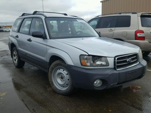 JF1SG63613H718837 - 2003 SUBARU FORESTER 2 SILVER photo 1