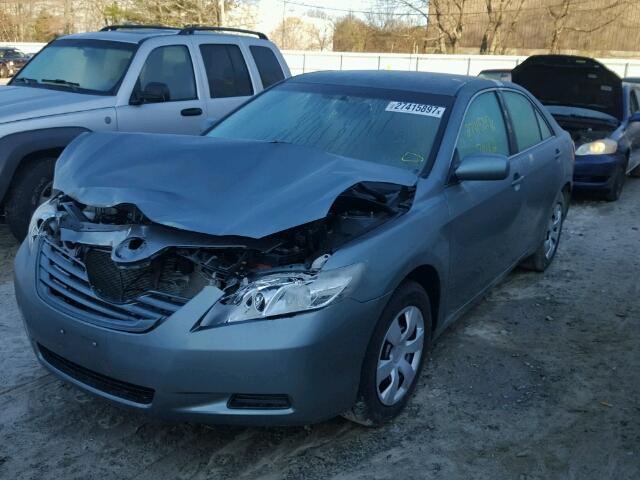 4T1BE46K77U680116 - 2007 TOYOTA CAMRY NEW GREEN photo 2