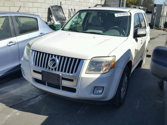 4M2CN8B7XAKJ15700 - 2010 MERCURY MARINER WHITE photo 2