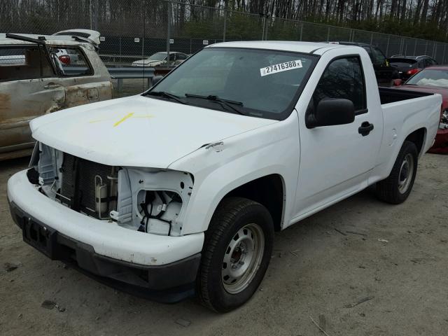 1GCCSBF94B8102821 - 2011 CHEVROLET COLORADO WHITE photo 2