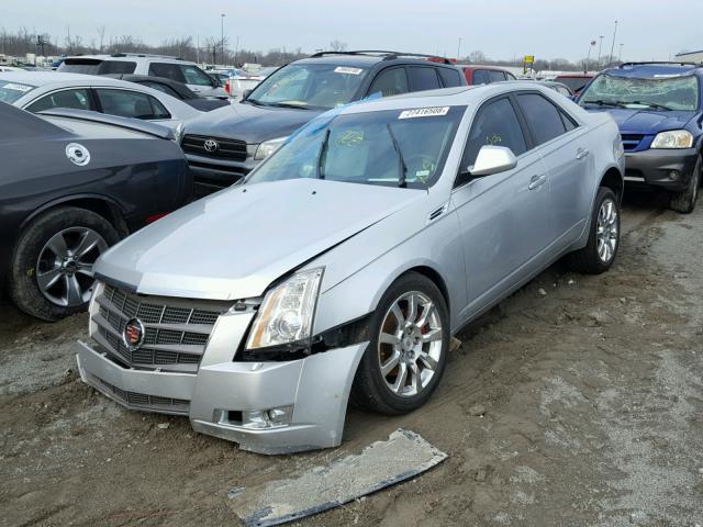 1G6DF577490167994 - 2009 CADILLAC CTS SILVER photo 2