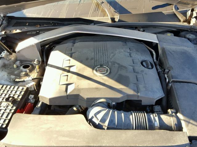 1G6DF577490167994 - 2009 CADILLAC CTS SILVER photo 7
