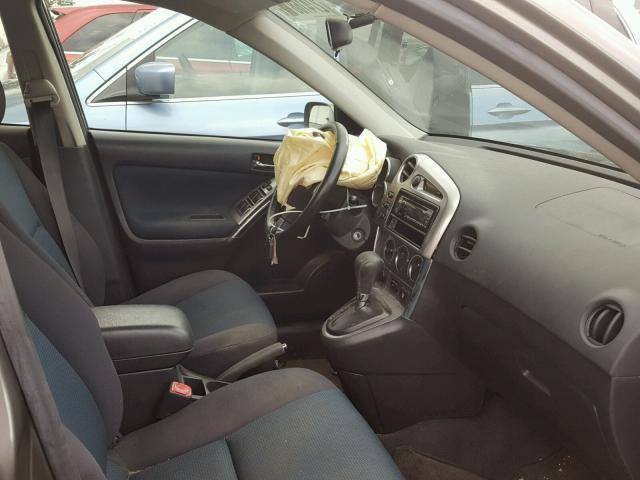 2T1KR32E05C345244 - 2005 TOYOTA MATRIX XR Grau Foto 5