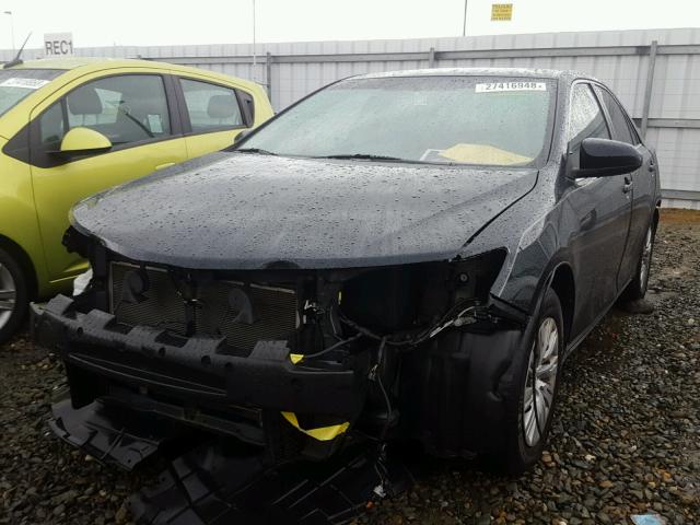 4T4BF1FK6DR276575 - 2013 TOYOTA CAMRY L GRAY photo 2