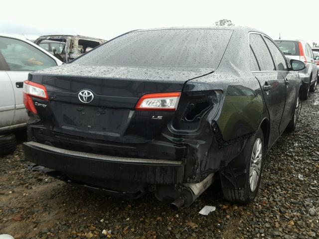 4T4BF1FK6DR276575 - 2013 TOYOTA CAMRY L GRAY photo 4